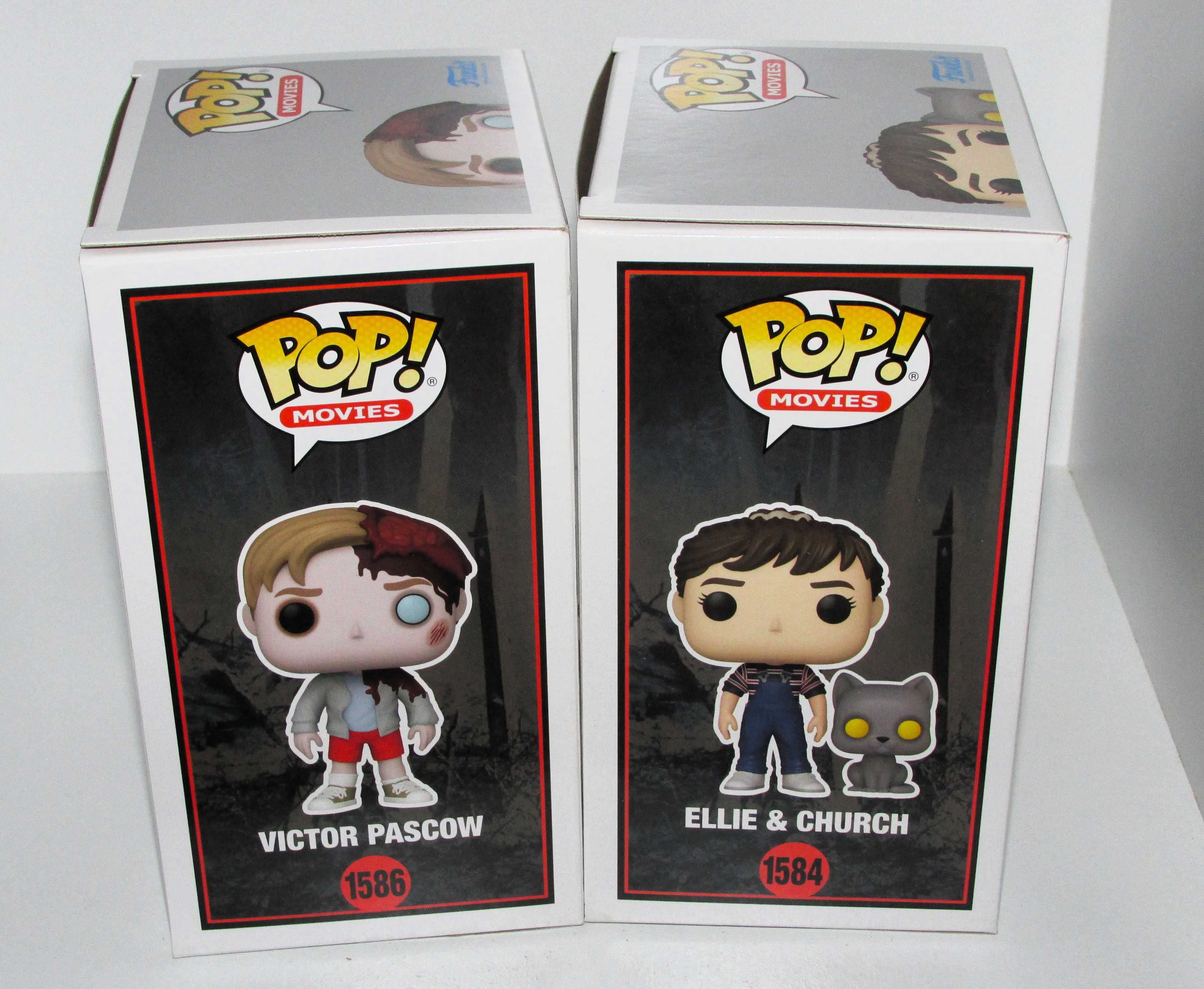 Pet Sematary Ellie & Church + Victor Pascow Funko Pop!