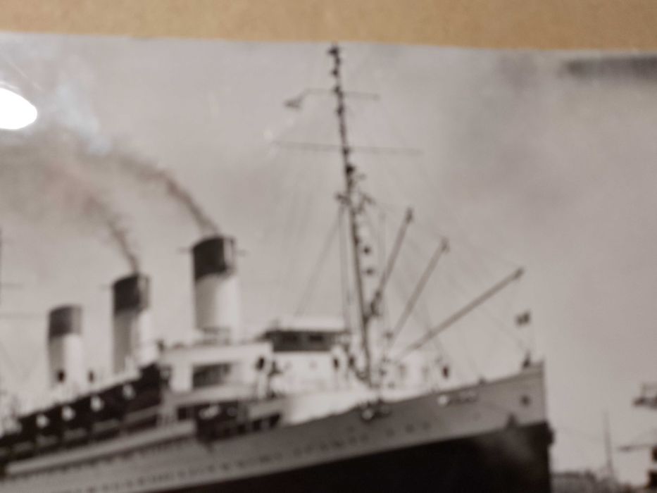 stare niemieckie zdjęcie statek