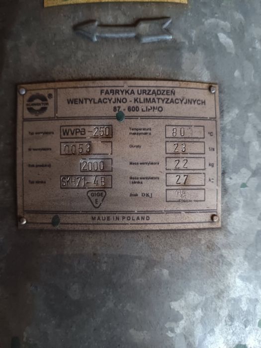 Wyciąg wentylacyjny kurzu, dymu, spalin. PROFESJONALNY