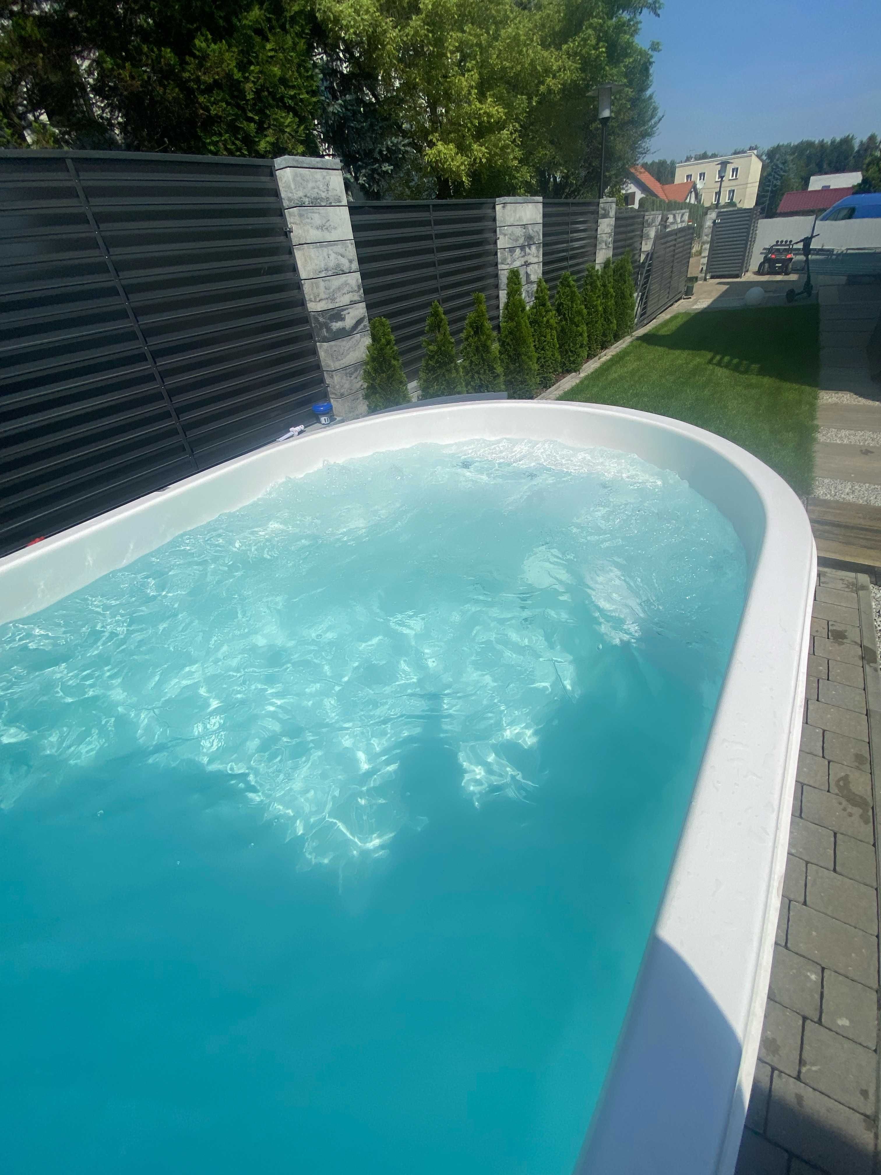 Basen ogrodowy SPA, jacuzzi balia bania jakuzzi oczko wodne