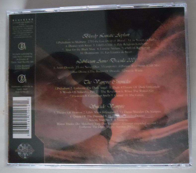 Theatres des Vampires - Blackend collection (4 álbuns)