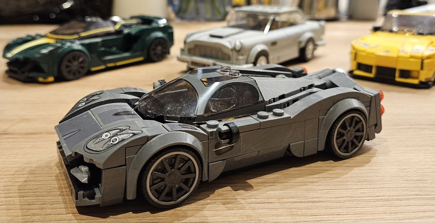 Kolekcja Lego: Aston Martin,  Toyota, Pagani, Lotus
