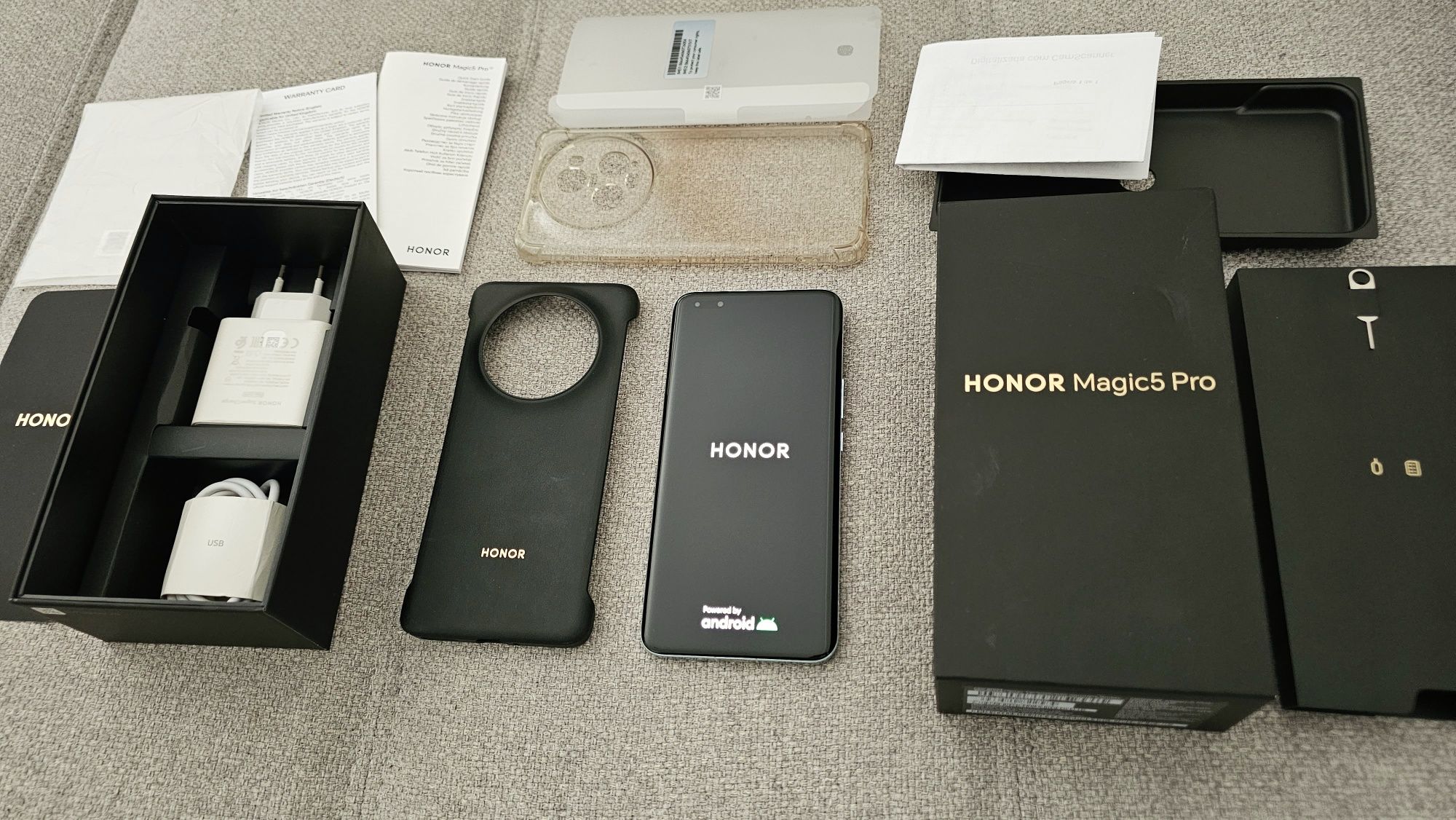 Honor Magic 5 Pro 5G 12GB/512GB NOVO. Troca/retoma. Fatura, garantia 3