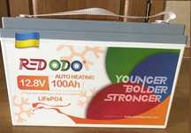 Акумулятор Redodo МОРОЗОСТІЙКИЙ  LiFePO4 12v100AH