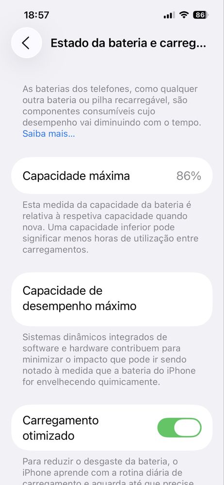 IPhone 13 Pro de 128 Gb com 86% bateria
