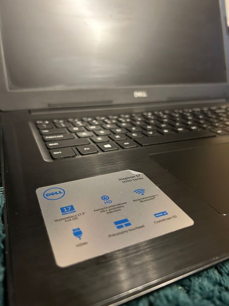 Laptop Dell 5770 17 cali