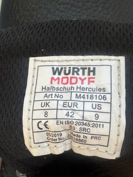 Робочі кросівки Wurth