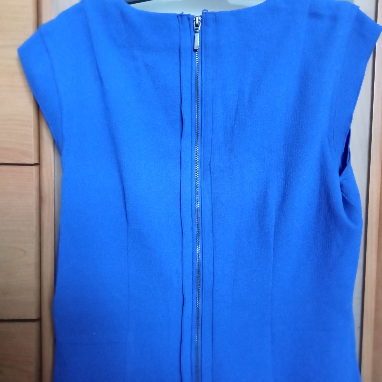 Sukienka chabrowa midi H&M 42