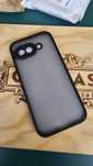 Capa para Google Pixel 9a à prova de choque - Preto transparente.