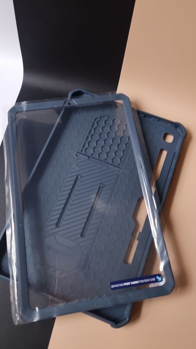 Etui Dexnor do Samsung Galaxy Tab S6 Lite granatowe, z ochroną ekranu