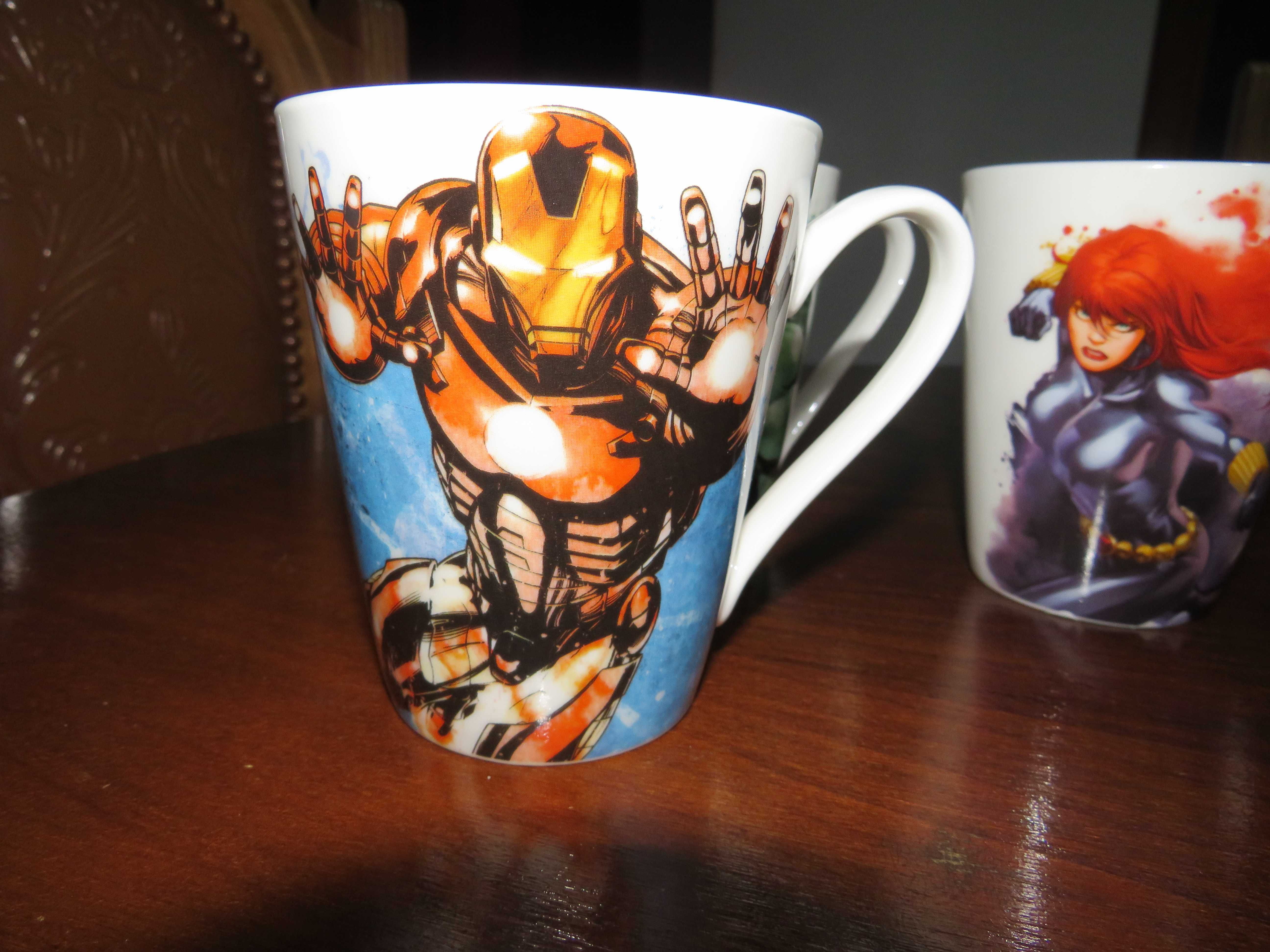 Conjunto 6 Canecas Marvel Novas