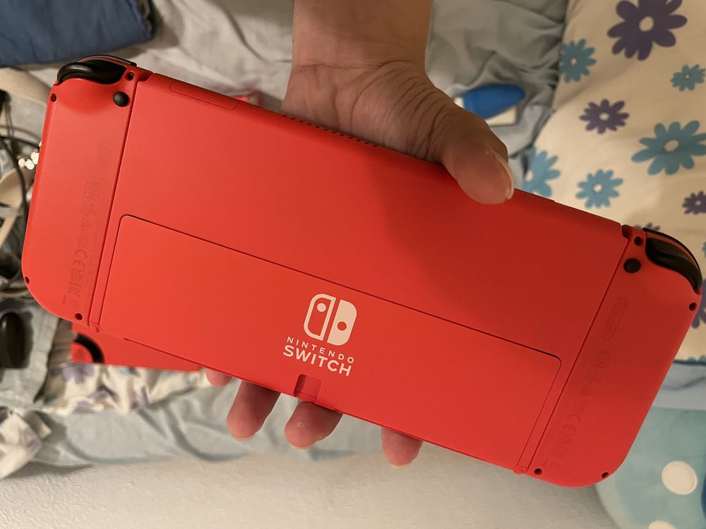 Nintendo Switch Oled Mario Edition Desbloqueada com varios jogos