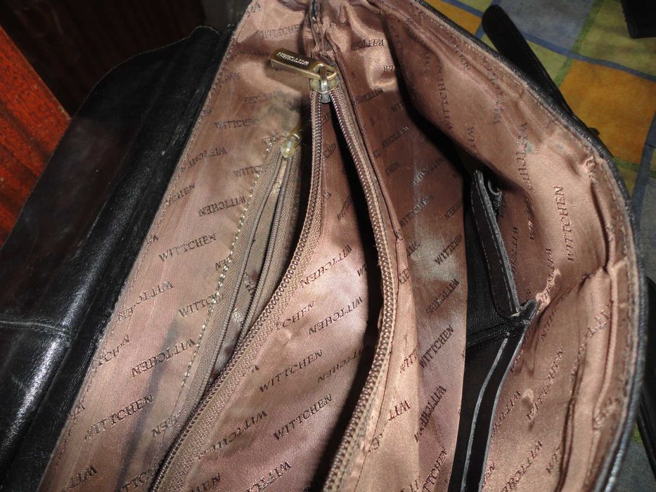 сумка -портфель ,чорна шкіра ,Wittchen