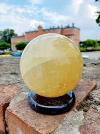Cytryn kamień szlachetny - kula- prawie 4kg