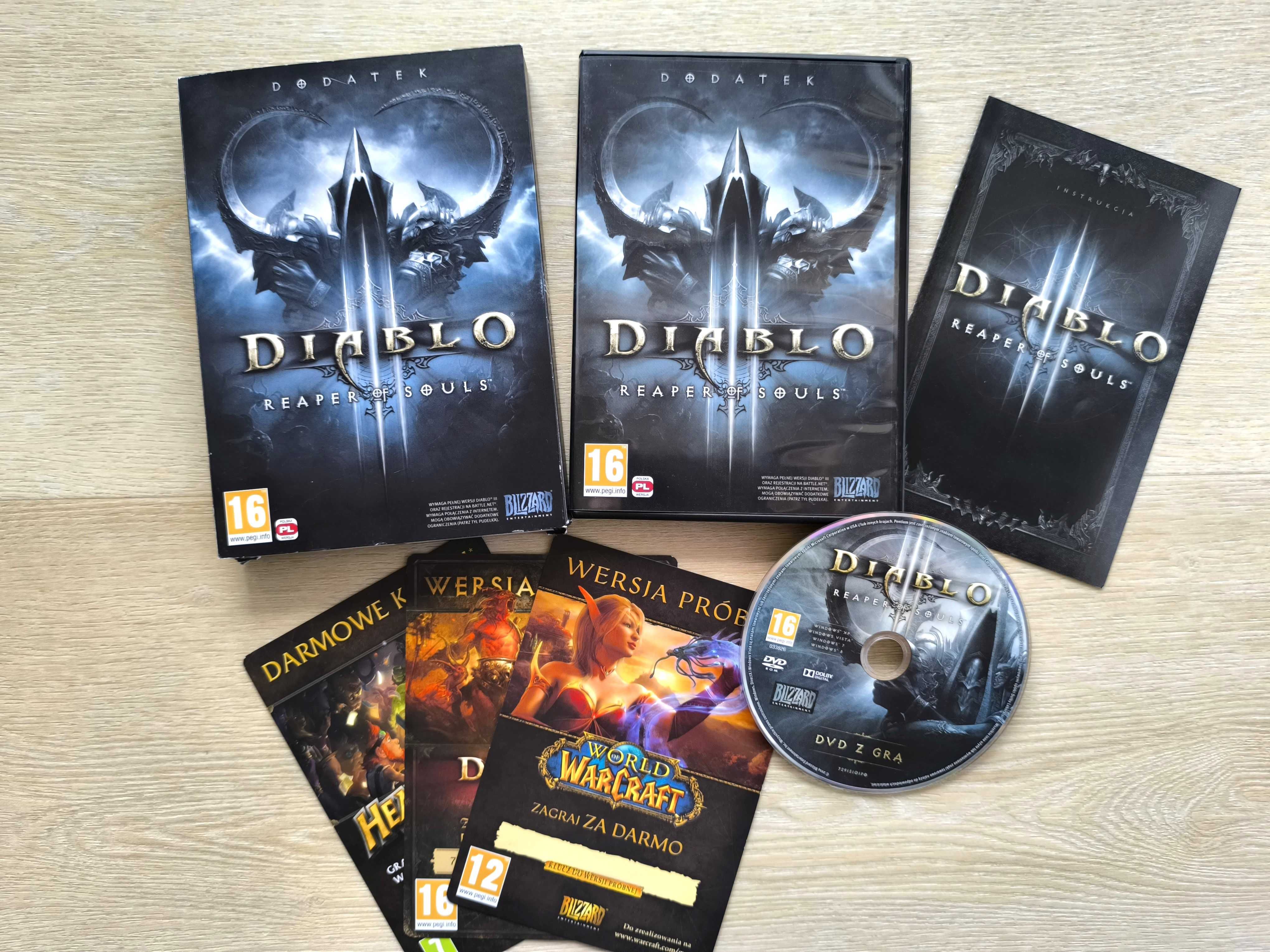 Diablo III Reaper of Souls [PC] (POLSKA WERSJA) - BOX