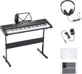 Keyboard Amazon Basics,61 klawiszy,głośniki,słuchawki,nowe,komplet.