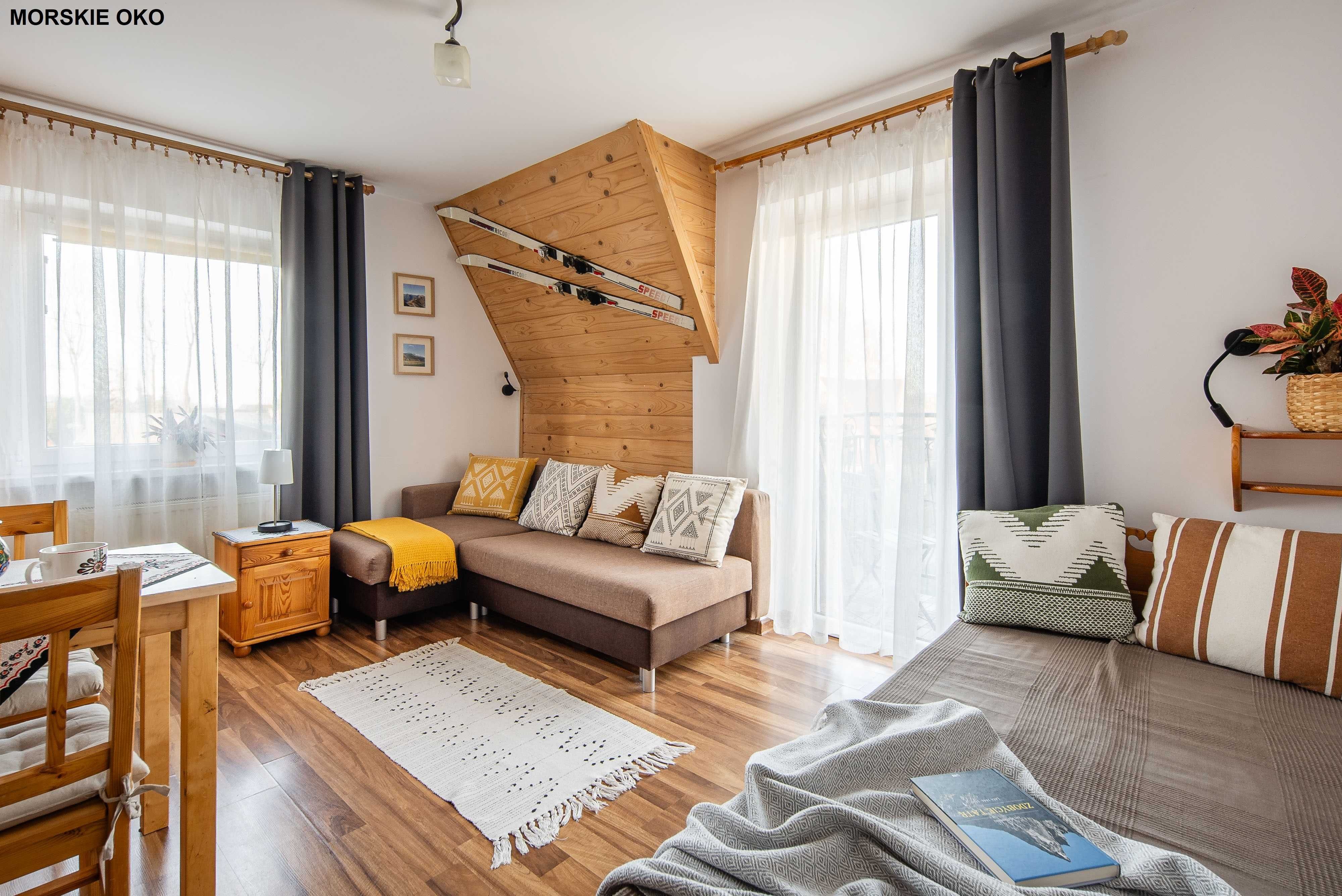 Pokoje gościnne z łazienkami Ceperka Zakopane widok na Tatry