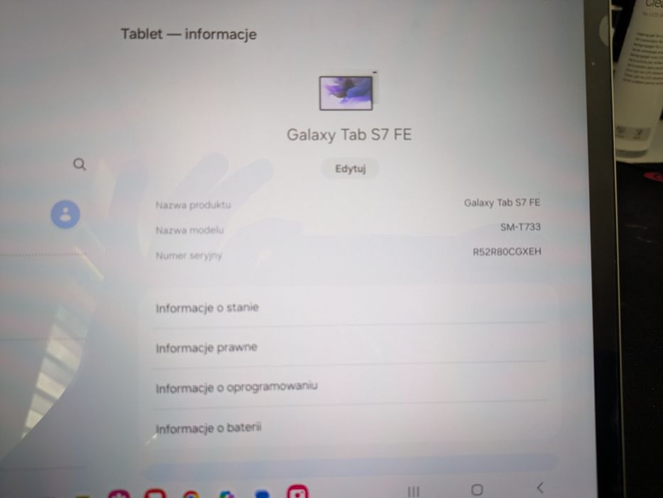 Samsung Galaxy TAB S7 FE