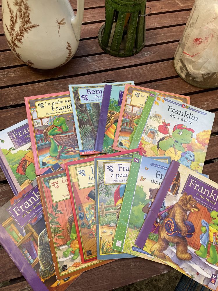 11 livros coleção ‘Franklin’ em Francês