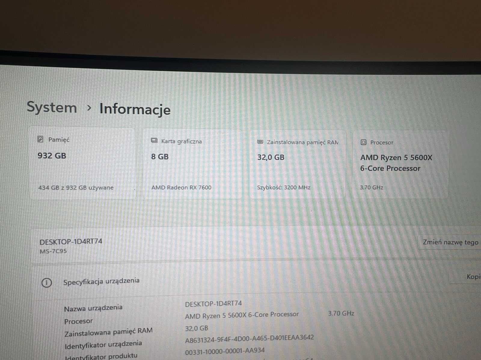 Sprzedam komputerowy zestaw