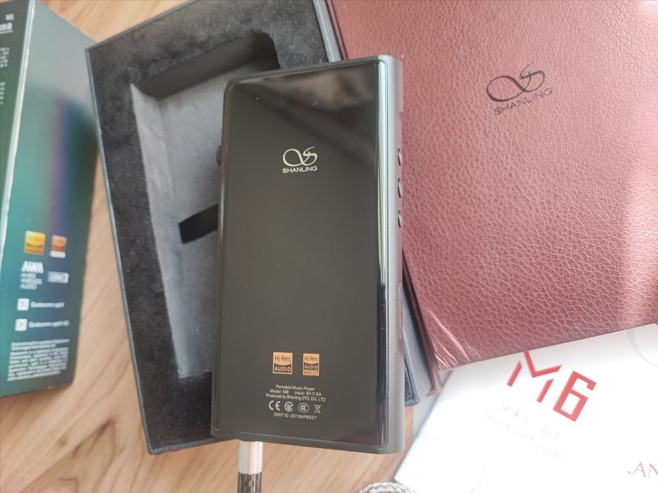Odtwarzacz przenośny Hi-Res Shanling M6 Wi-Fi Bluetooth LdaC mp3