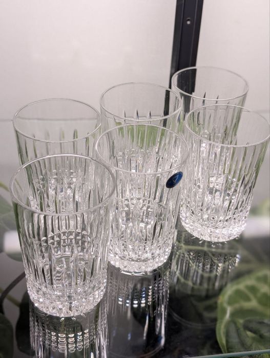 Kryształy z fabryki “Nieman“ Nowe kieliszki 200ml