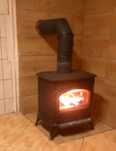 Kominek żeliwny "Koza" K6 — 8 kW, fi 150 mm