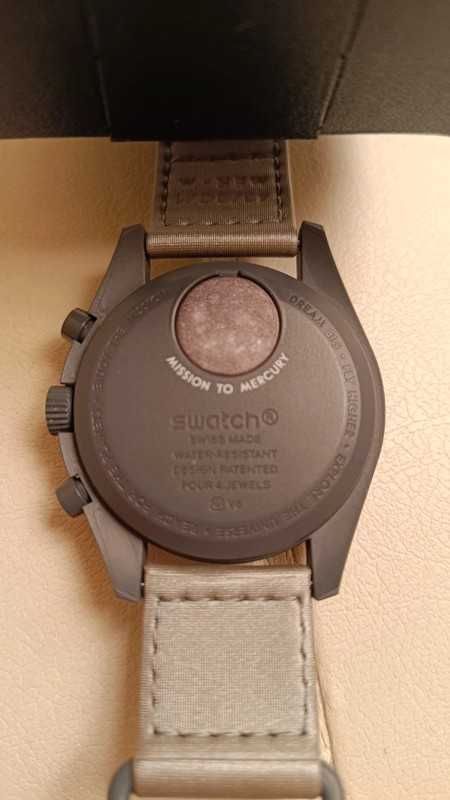 Omega x Swatch SO33A100 Mercury – Limitowany Model Moonswatch