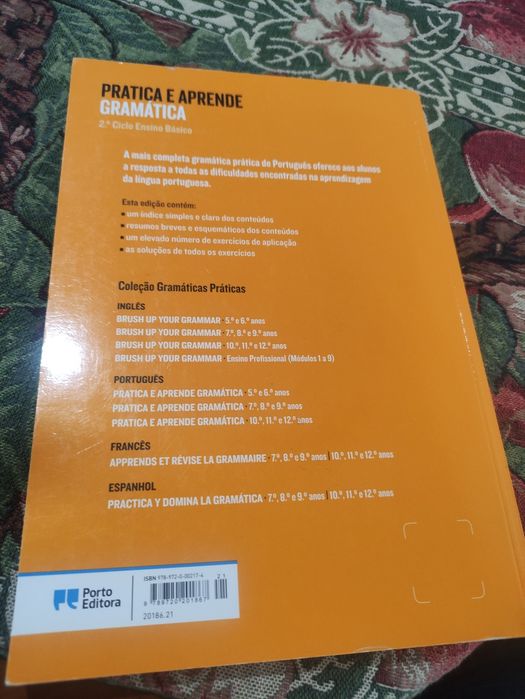 Pratica e aprende gramática português 5 e 6 ano