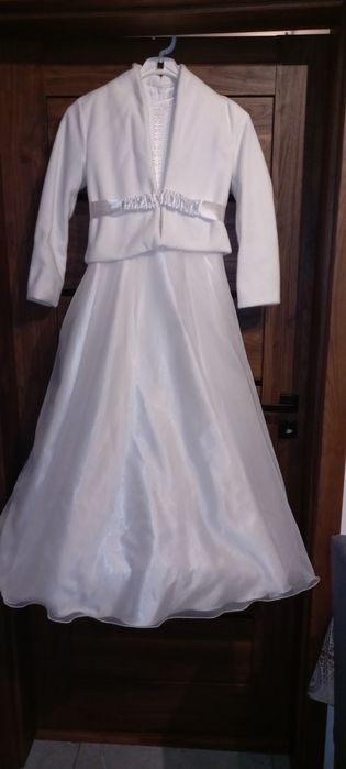 Sukienka komunijna + bolerko