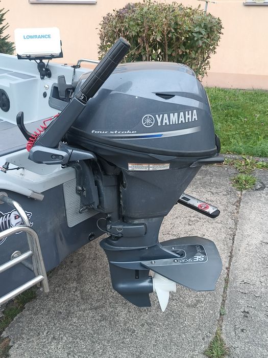 Yamaha f15cmhs silnik zaburtowy