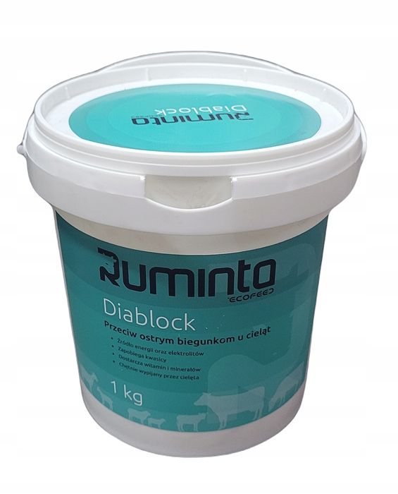 Preparat Na Biegunkę Dla Cieląt Ruminta Diablock 1Kg