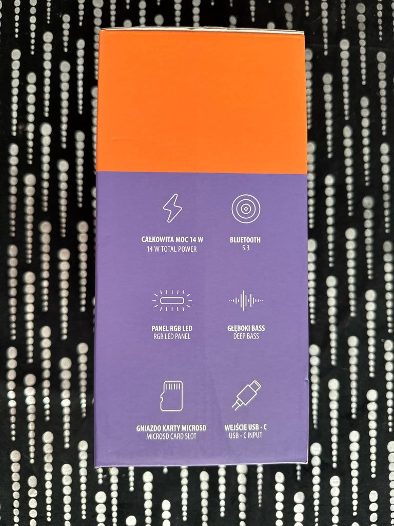 Głośnik Bluetooth forever LED 15 w