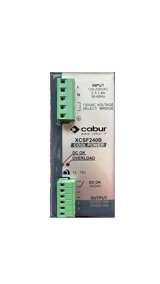 Zasilacz impulsowy jednofazowy 120-230VAC 12-15VDC 16A 240W XCSF240B
