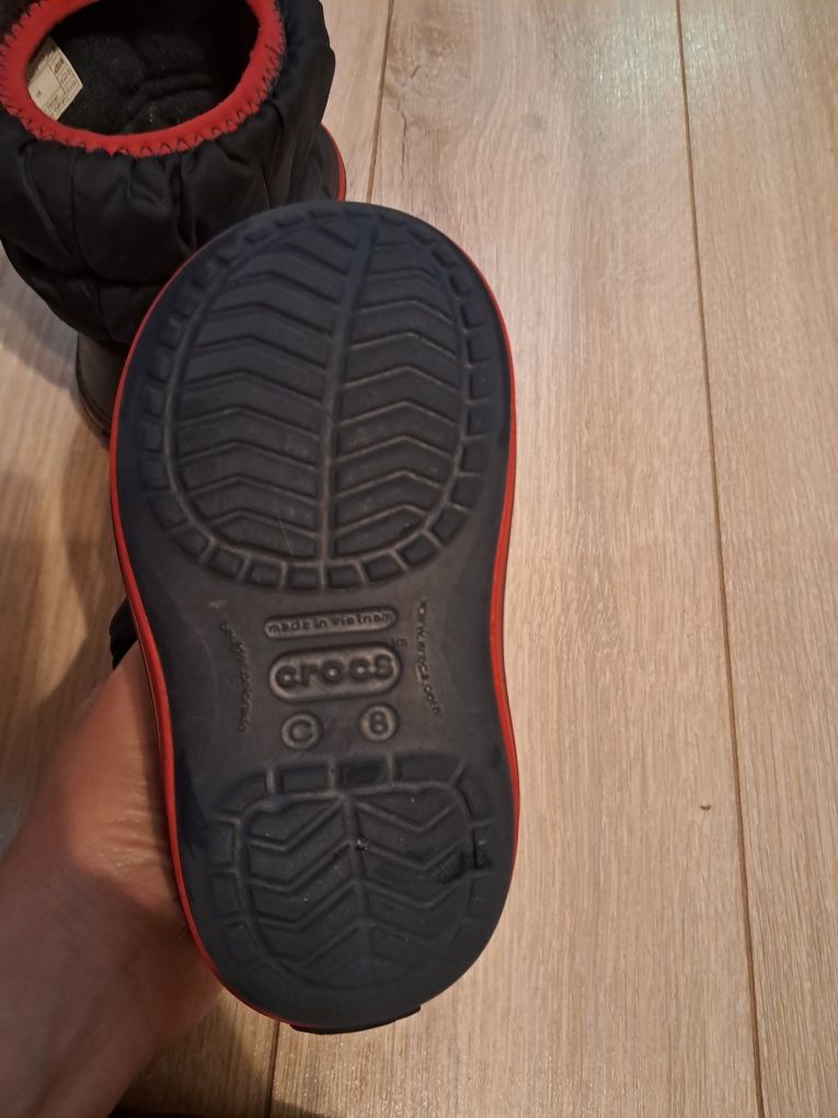 Чоботи Crocs. Демісезонні чоботи. Сапоги crocs.