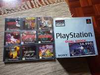 Colecção PS1 com consola completa (jogo incluído)