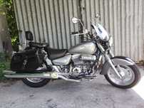 Hyosung GV 125 Aquila Cruiser TYLKO 8900km ubrany RATY Transport