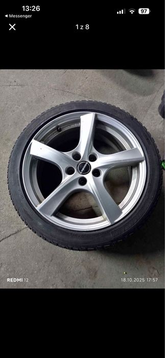 Oponony caloroaczne Borbet 5X108 zima r17