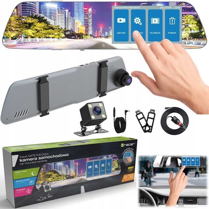 Kamera Samochodowa Tracer M4TS FHD ORION FullHD