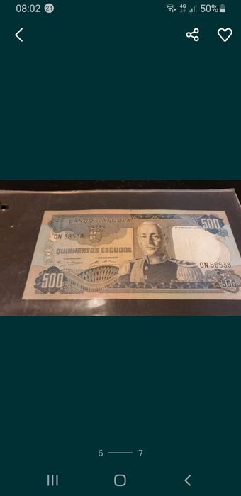 Notas das ex. Colônias