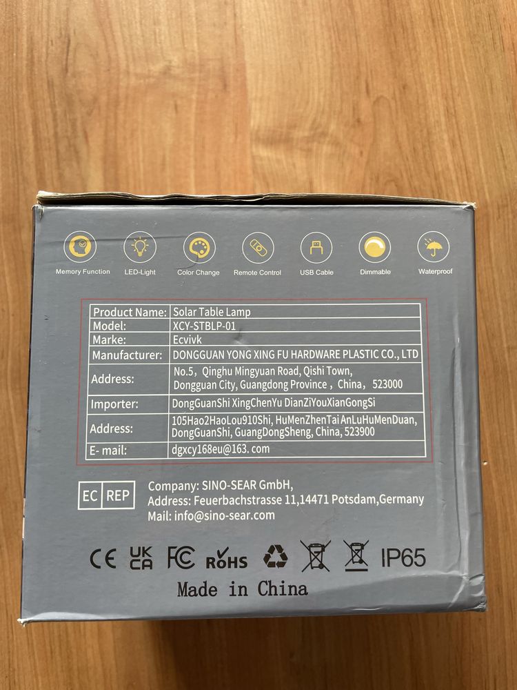 Lampka solarna LED różne kolory 2W wodoodporna