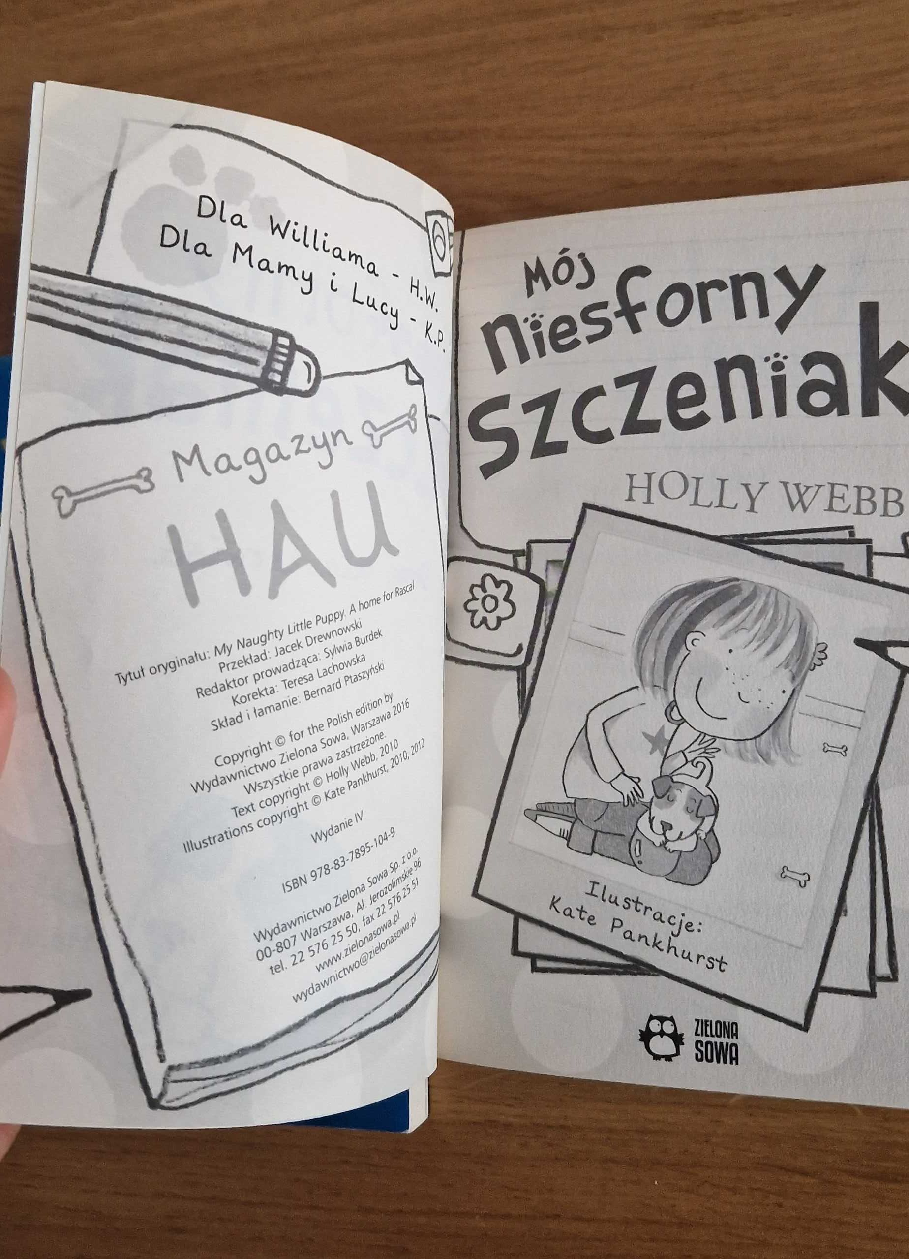 Książki Mój niesforny szczeniak 3szt stan bdb