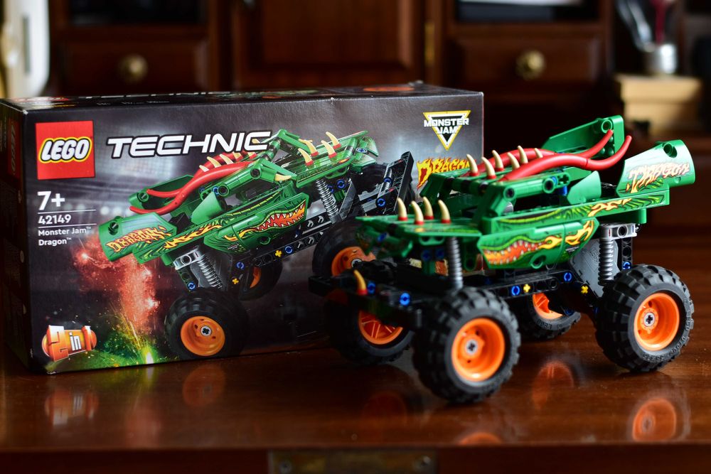 Lego Technic Monster Jam Dragon 42149