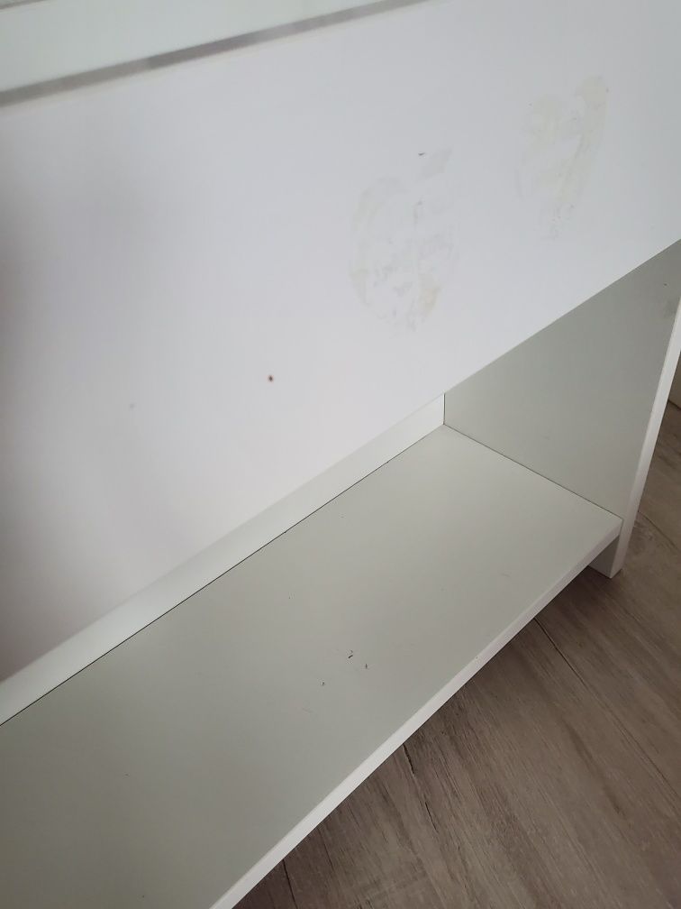 Nadstawka na biurko biała Ikea Pahl