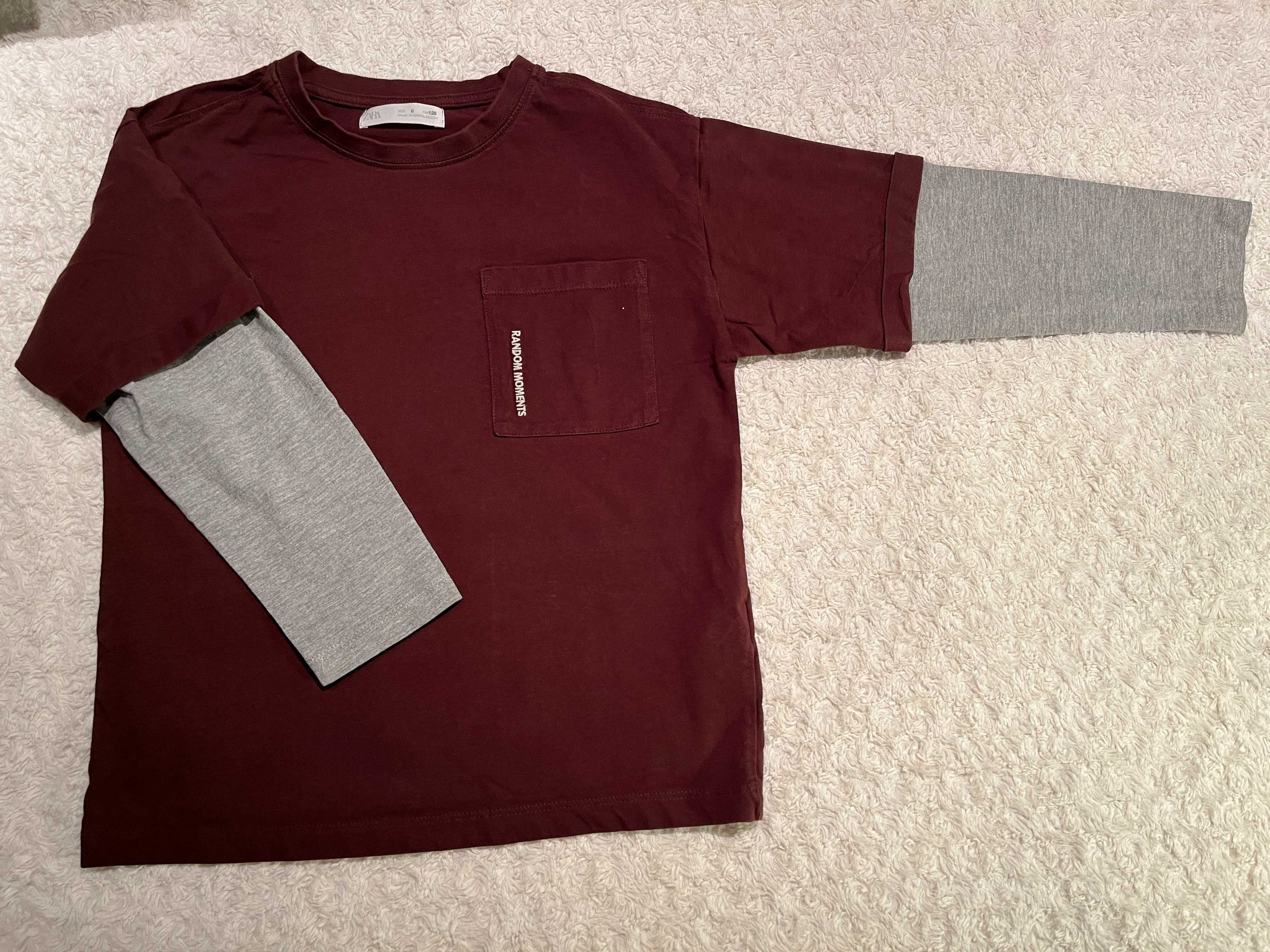 Longsleeve chłopięcy ZARA - nowy