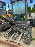 minikoparka Volvo EC27D tylko 1125 mth komplet łyżek