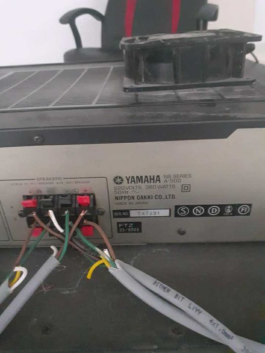 wzmacniacz yamaha a500 i kolumny magnat
