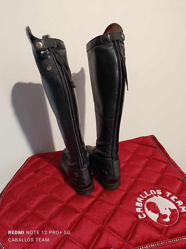 38 oficerki jeździeckie HKM Beatrice extra wide 38/46/40-45