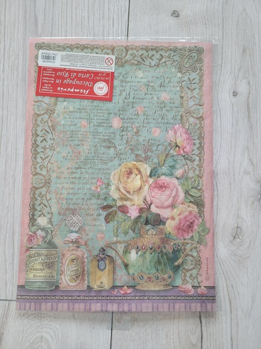 Papier ryżowy decoupage Stamperia DFSA4735