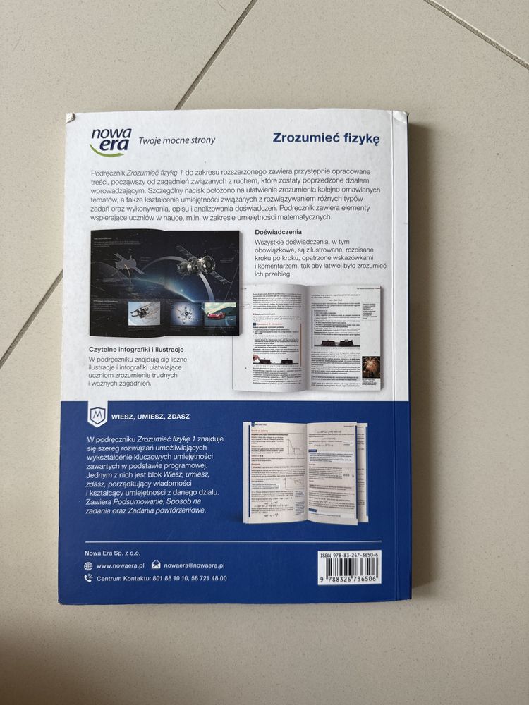 Zrozumieć fizykę 1 zakres rozszerzony
